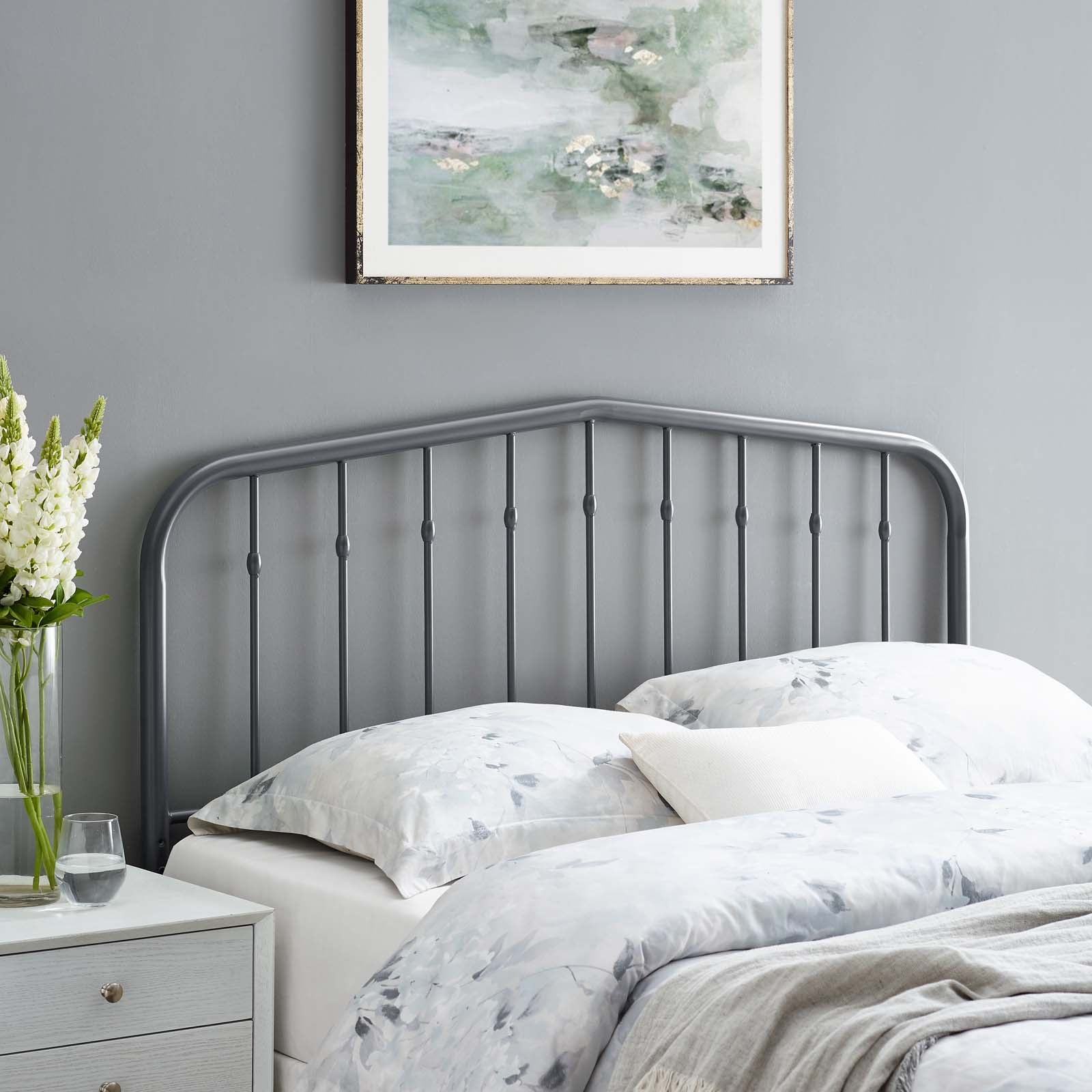 Lennon Metal Twin Headboard by Modway