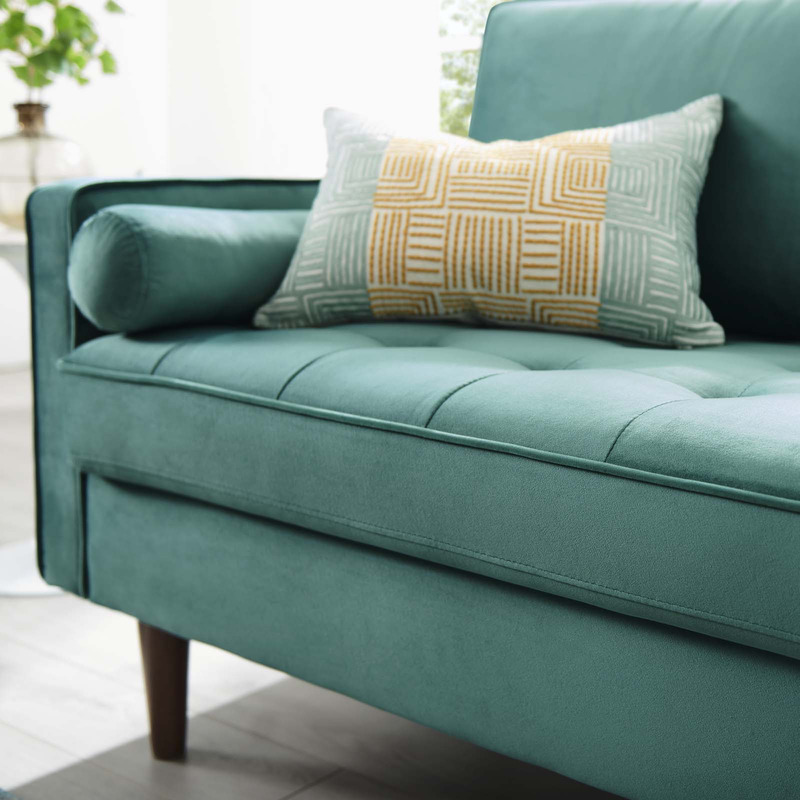 Valour Performance Velvet Loveseat by Modway