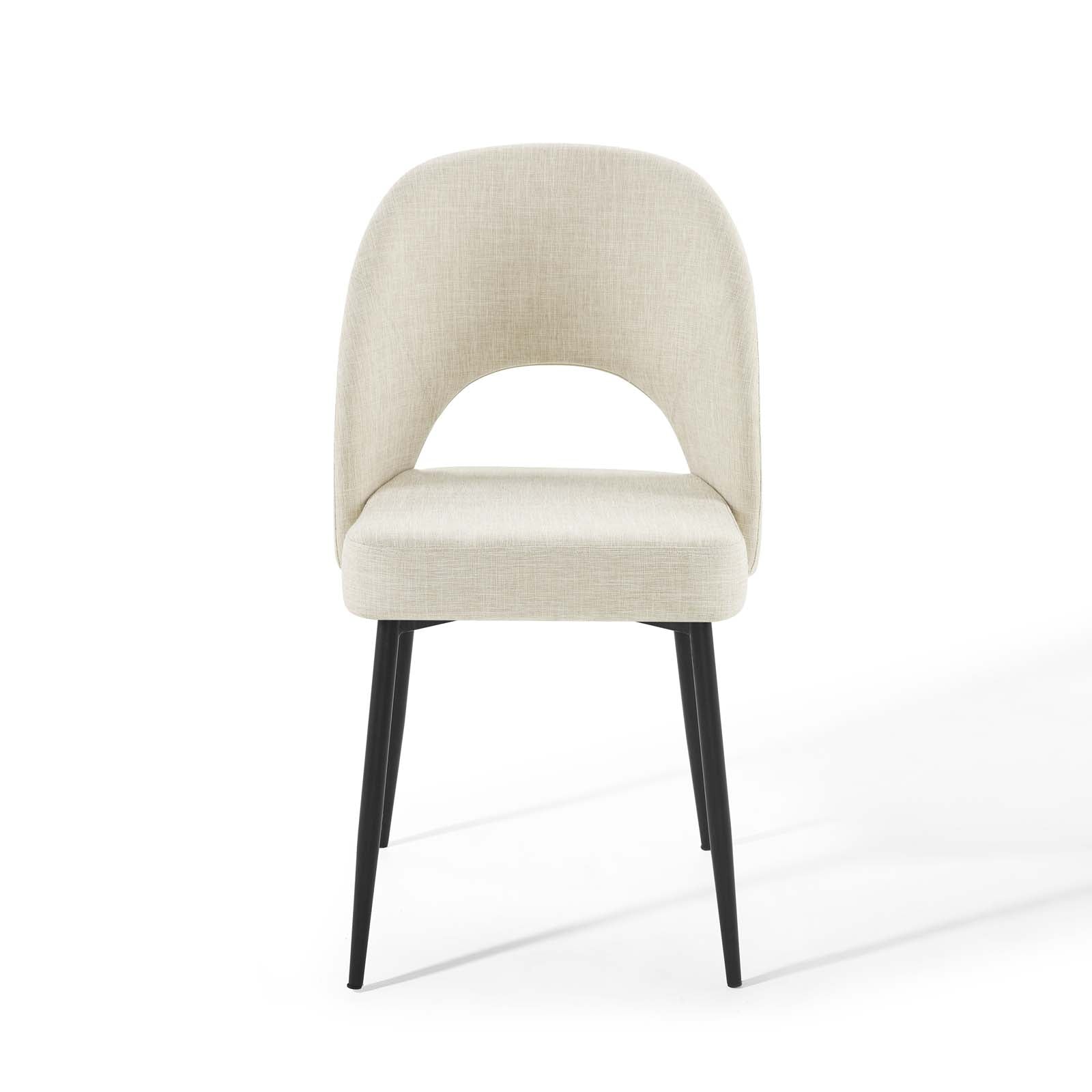 Rouse Upholstered Fabric Dining Side Chair Set of 2 by Modway