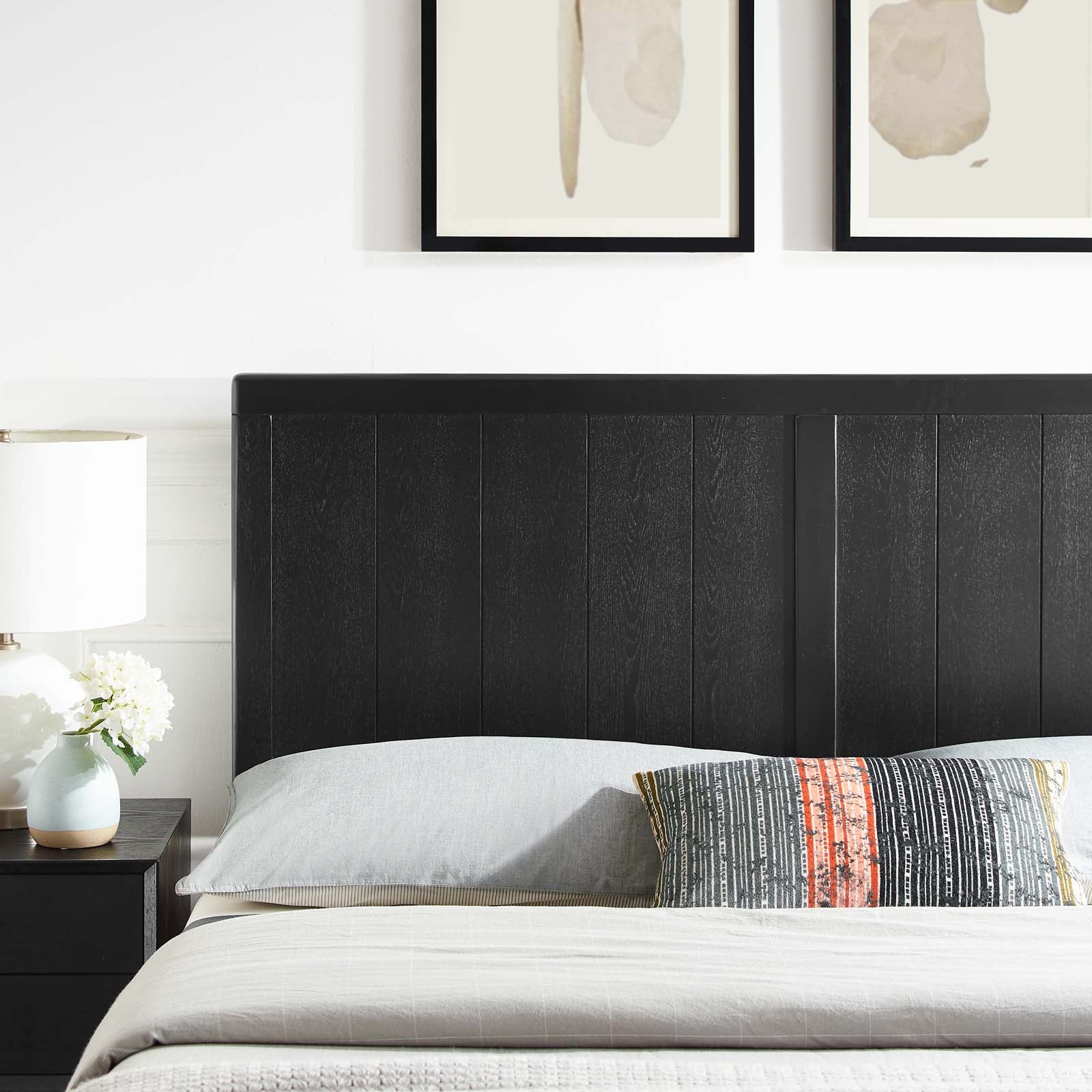 Robbie Wood King Headboard by Modway