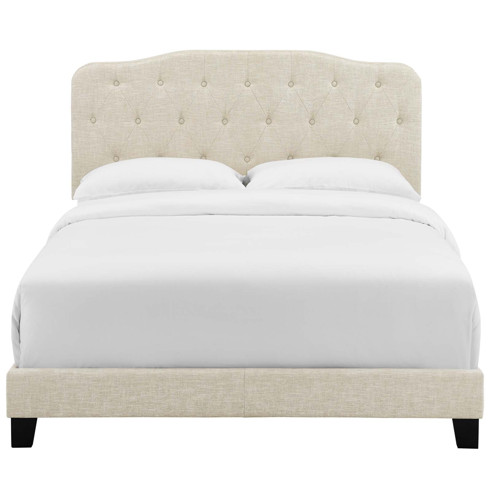Amelia Upholstered Fabric Queen Bed by Modway