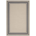 Rim Solid Border Indoor and Outdoor 8x10 Area Rug by Modway
