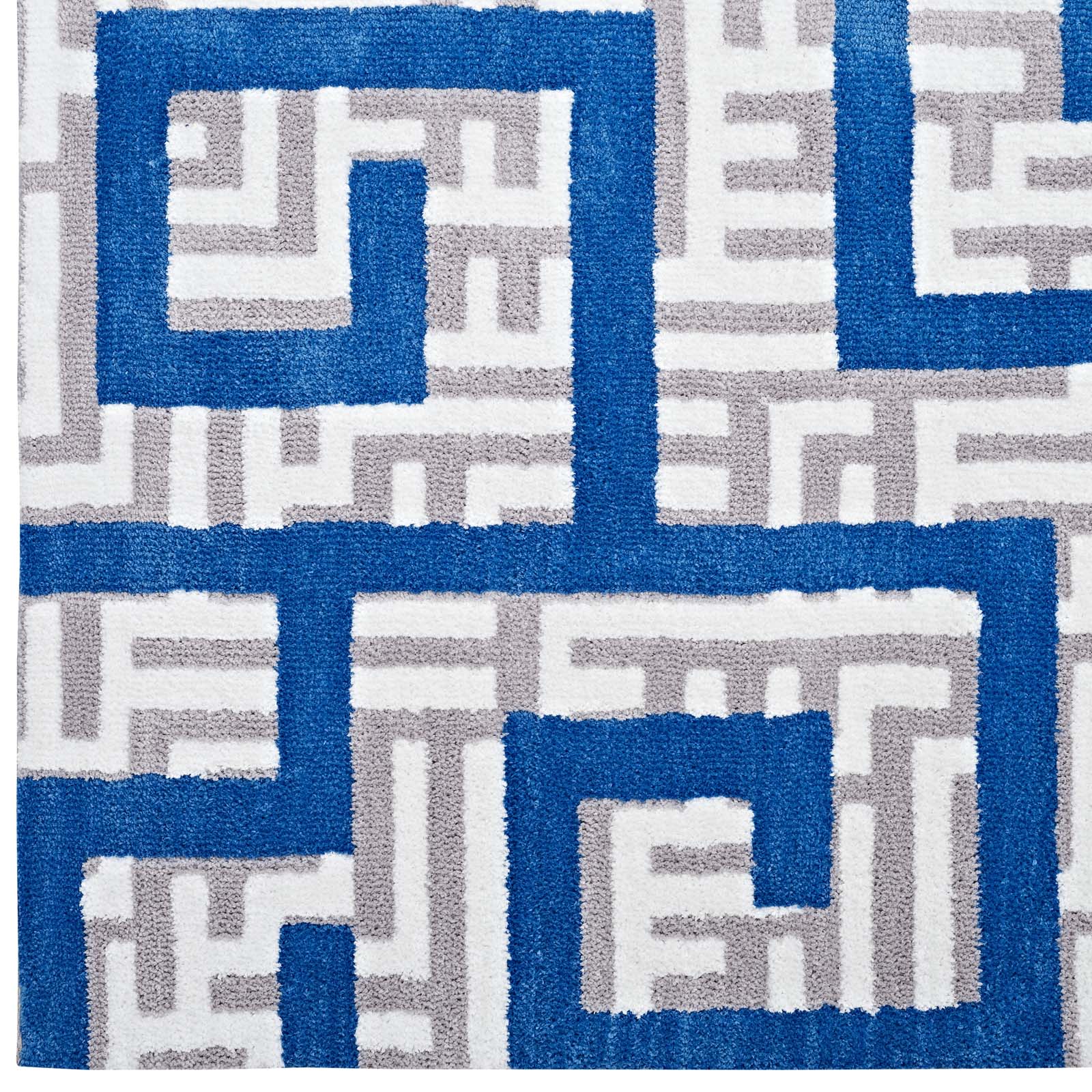 Nahia Geometric Maze 5x8 Area Rug by Modway