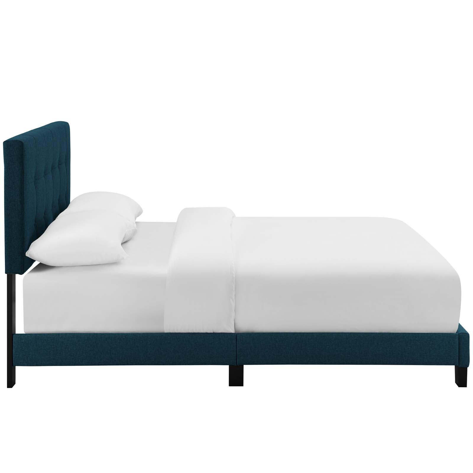 Amira Upholstered Fabric King Bed by Modway