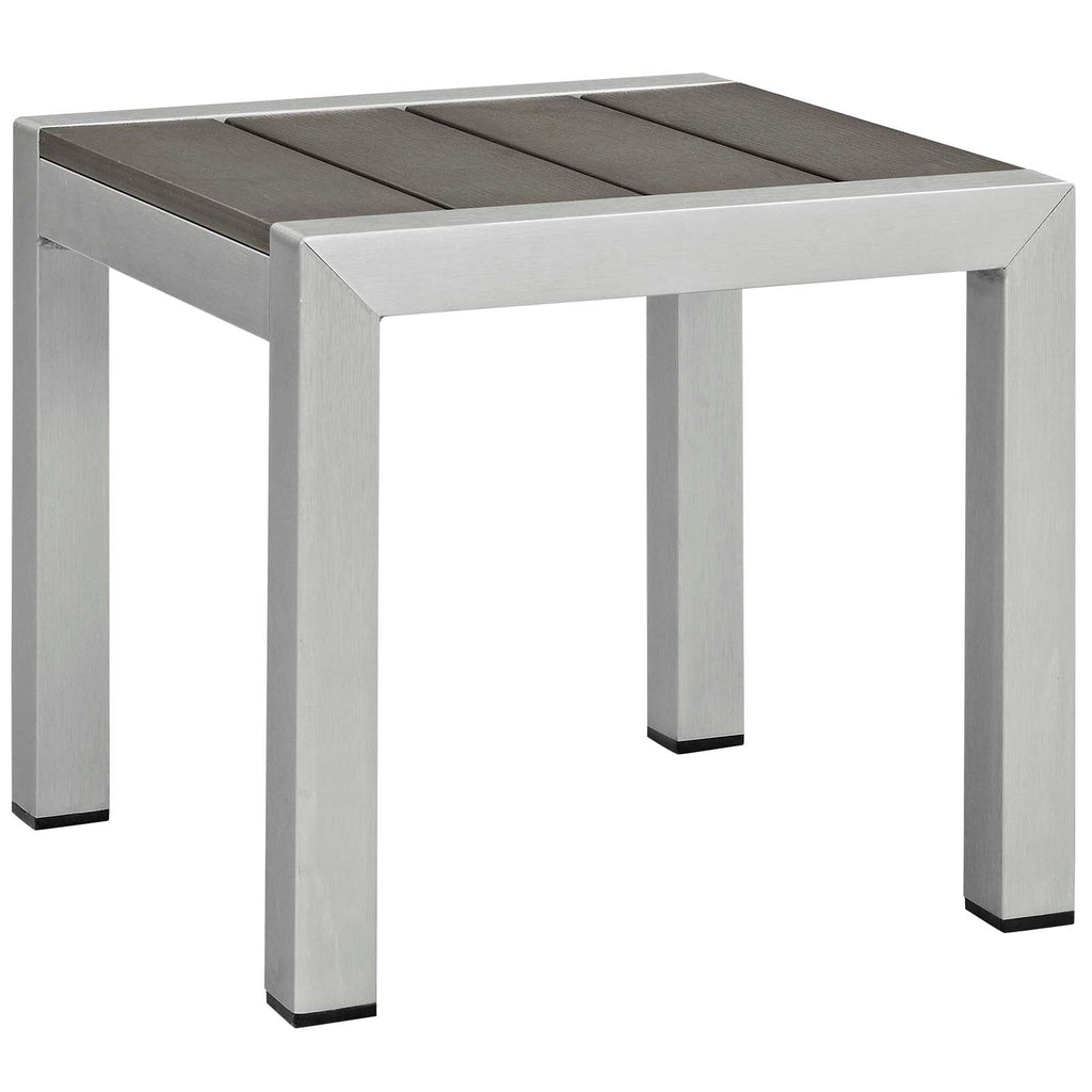 Shore 3 Piece Sunbrella¨ Fabric Outdoor Patio Aluminum Set by Modway