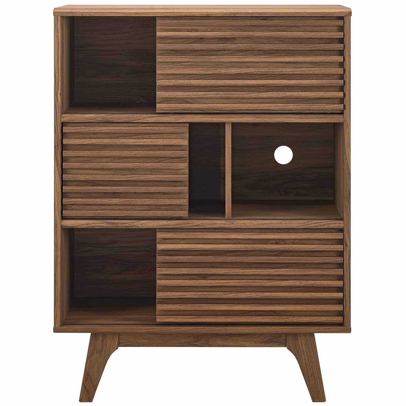 Render Three-Tier Display Storage Cabinet Stand by Modway
