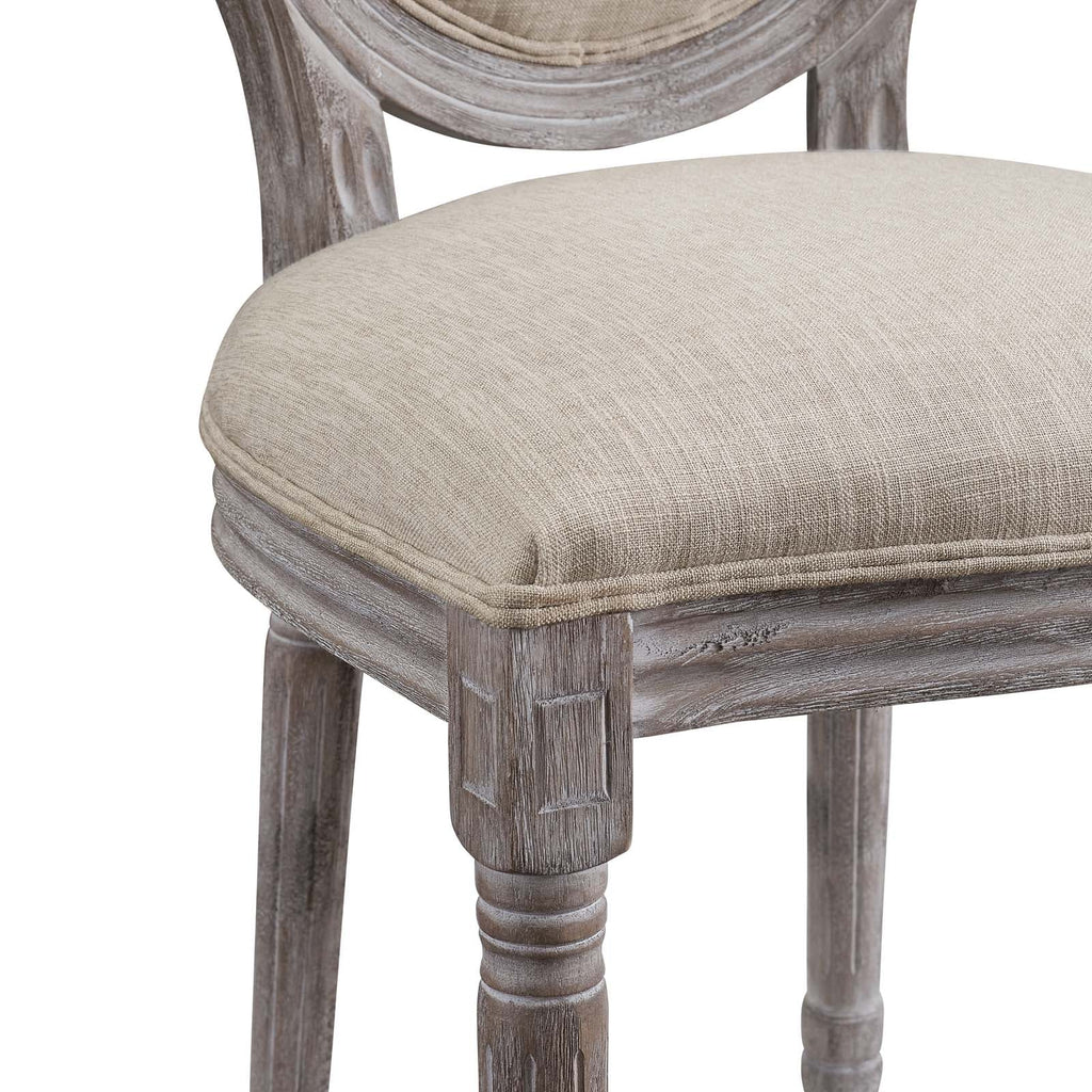Emanate Upholstered Fabric Dining Side Chair Set of 4 by Modway