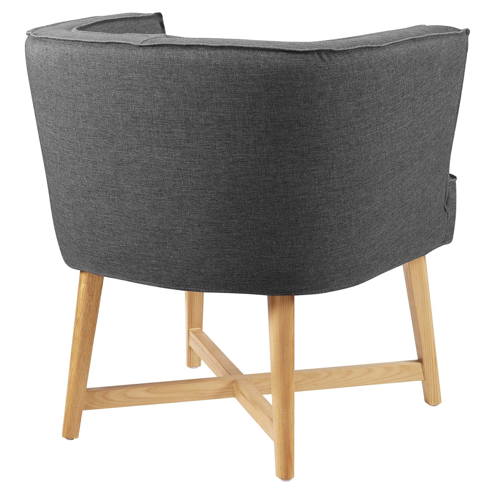Anders Upholstered Fabric Accent Chair Set of 2 by Modway