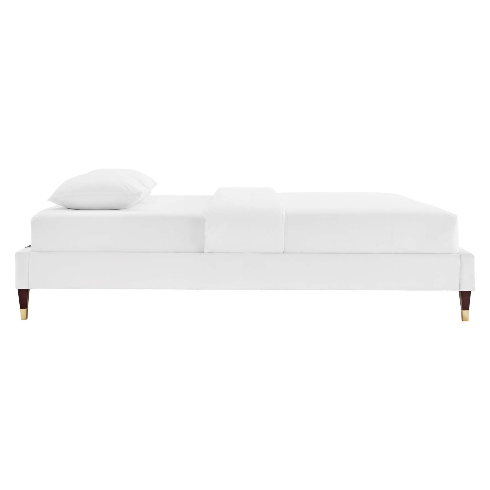 Harlow Performance Velvet Full Platform Bed Frame by Modway