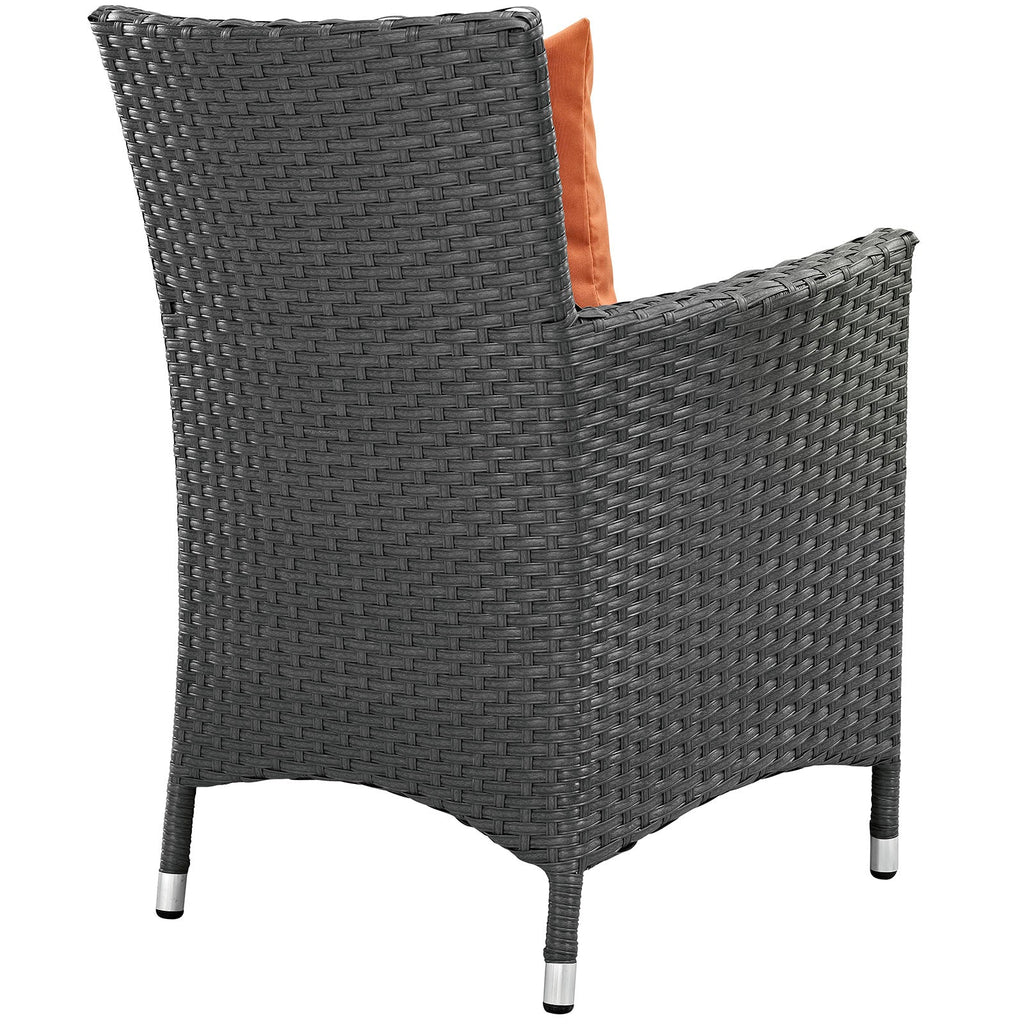 Sojourn 2 Piece Outdoor Patio Sunbrella¨ Dining Set by Modway