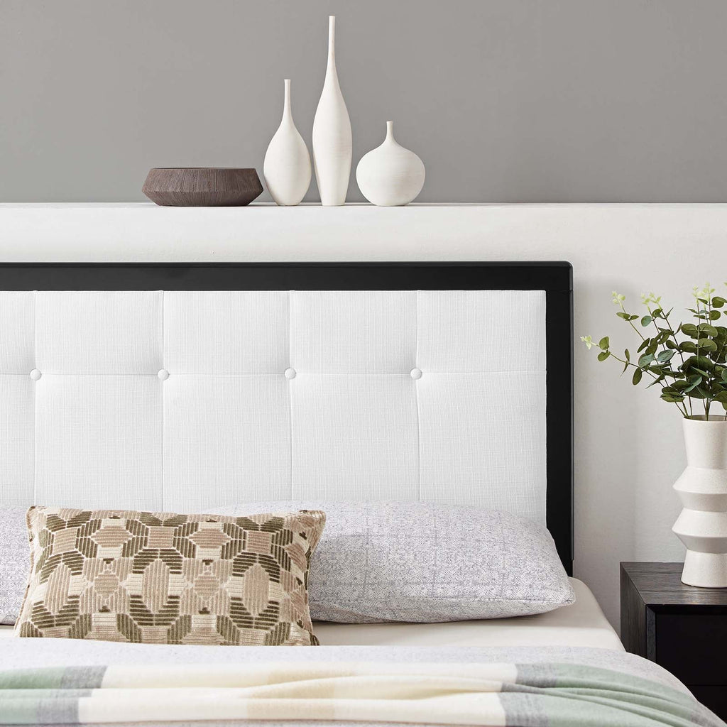 Draper Tufted Fabric and Wood Full Headboard by Modway