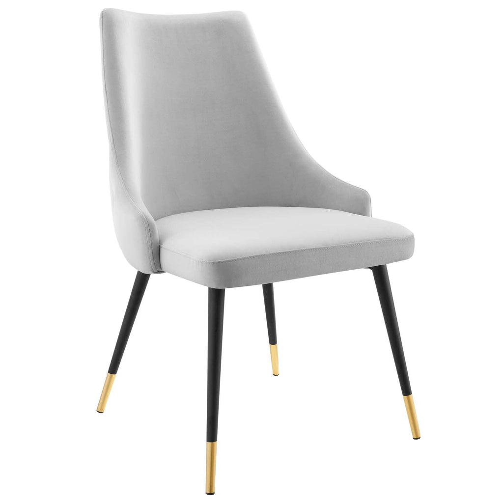 Adorn Performance Velvet Dining Side Chair Set of 2 by Modway