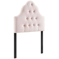 Sovereign Diamond Tufted Performance Velvet Twin Headboard by Modway
