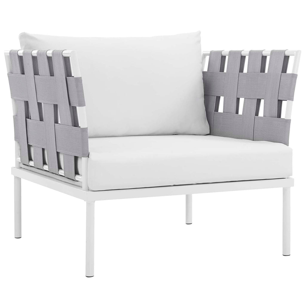 Harmony 10 Piece Outdoor Patio Aluminum Sectional Sofa Set by Modway