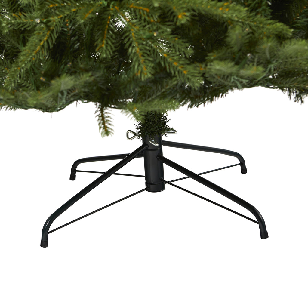 7' Vancouver Fir 'Natural Look' Artificial Christmas Tree w/ 500 Clear LED Light