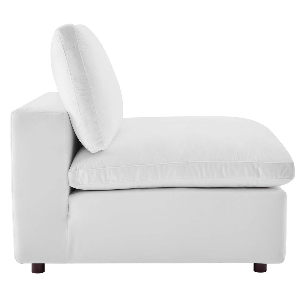 Commix 8-Piece Down Filled Overstuffed Performance Velvet Sectional Sofa by Modway
