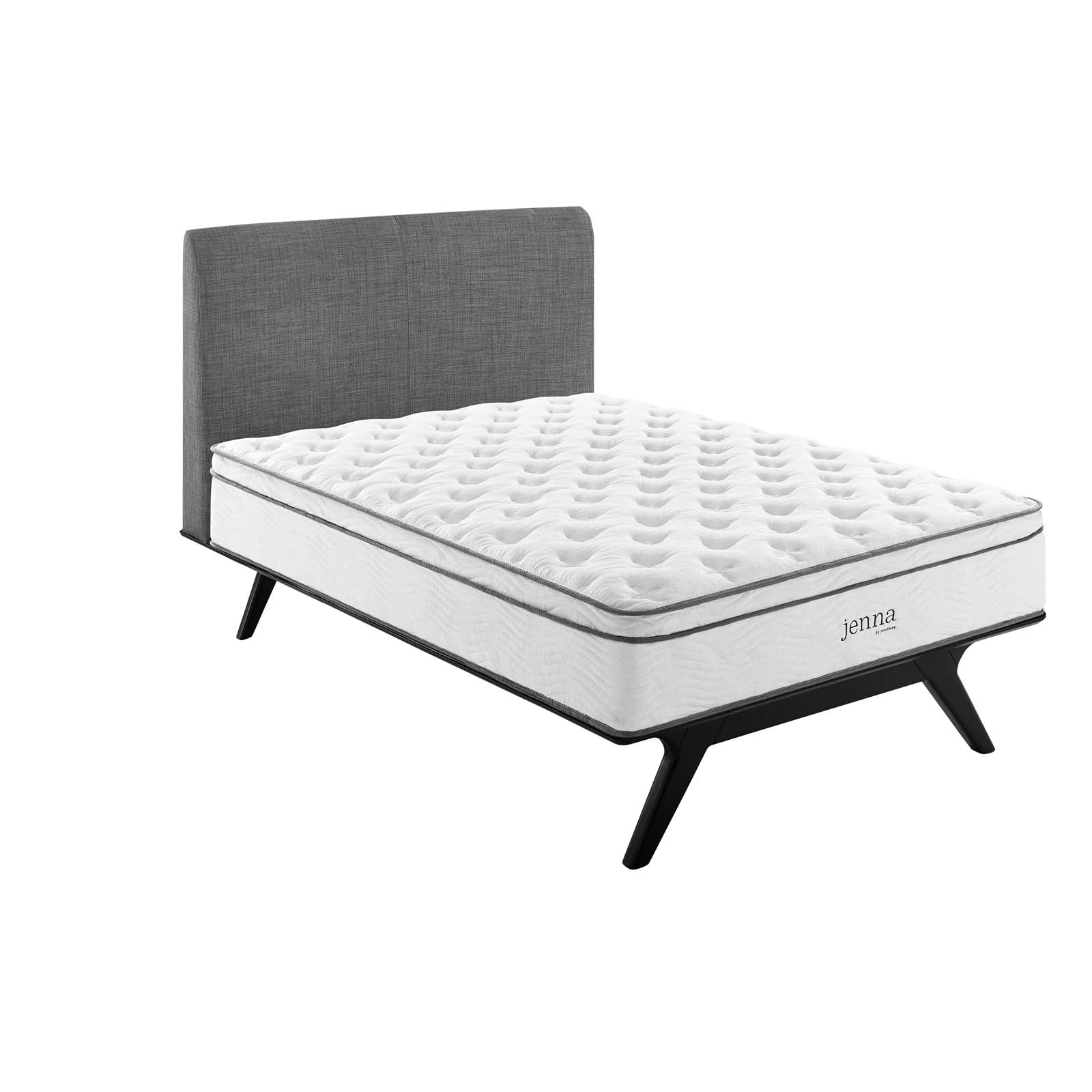 Jenna 14" Innerspring and Foam King Mattress by Modway