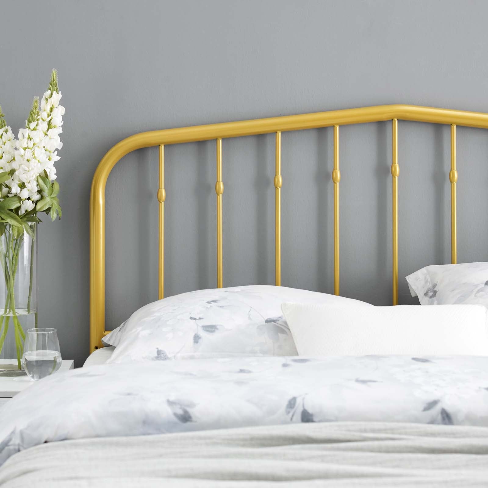Lennon Metal King Headboard by Modway