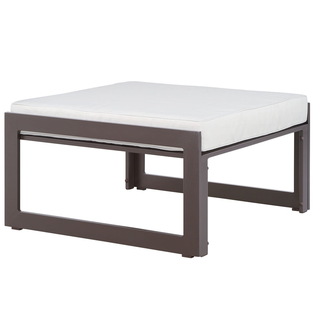 Fortuna Outdoor Patio Ottoman by Modway