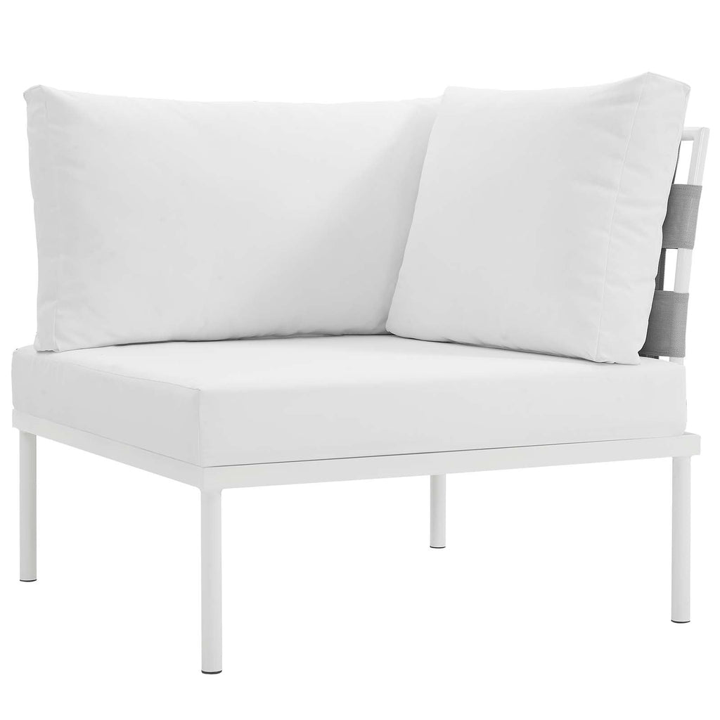 Harmony 10 Piece Outdoor Patio Aluminum Sectional Sofa Set by Modway
