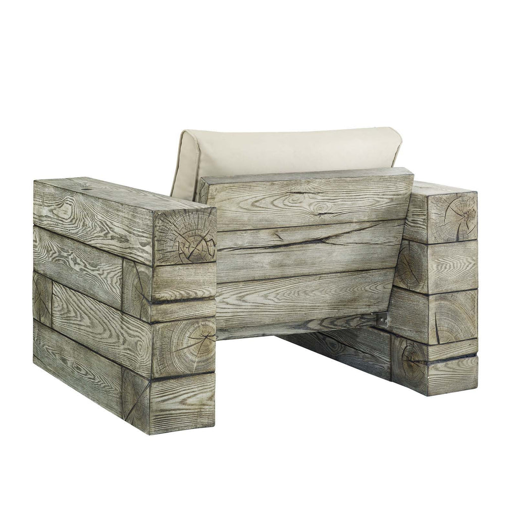 Manteo Rustic Coastal Outdoor Patio Sunbrella¨ 3 P