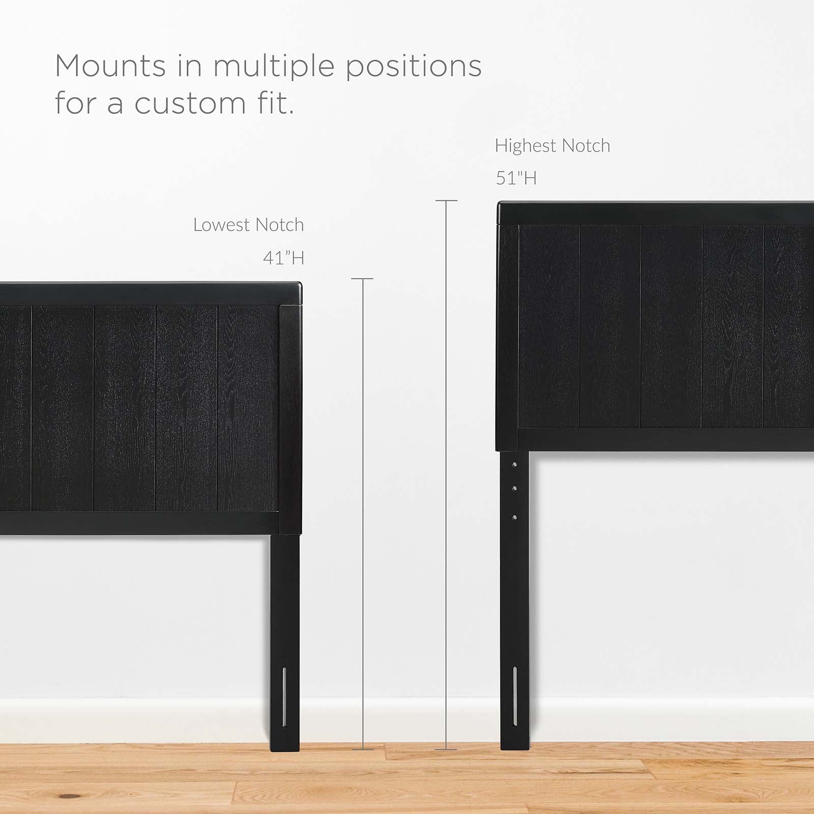 Robbie Wood Full Headboard by Modway