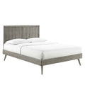Alana Wood Full Platform Bed With Splayed Legs by Modway
