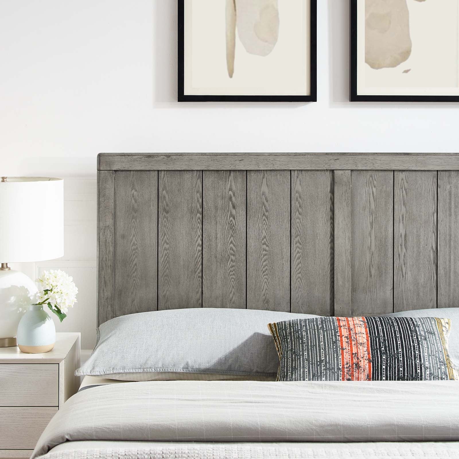 Robbie Wood Twin Headboard by Modway