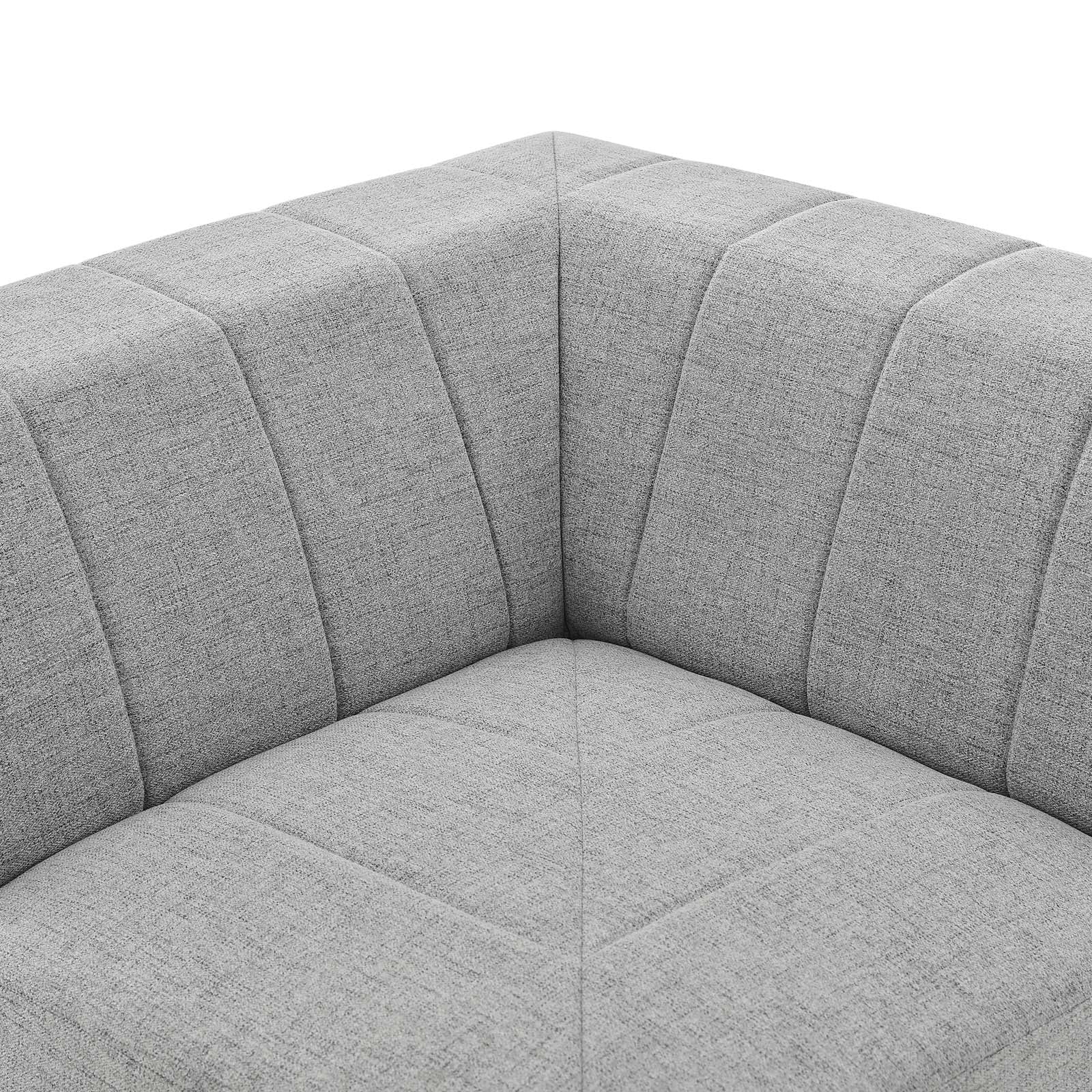 Bartlett Upholstered Fabric Corner Chair by Modway