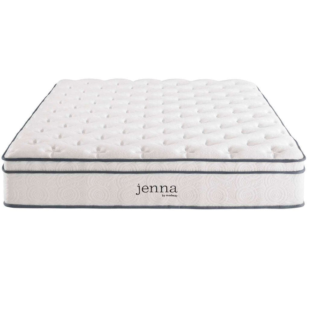 Jenna 10" Innerspring and Foam California King Mattress by Modway