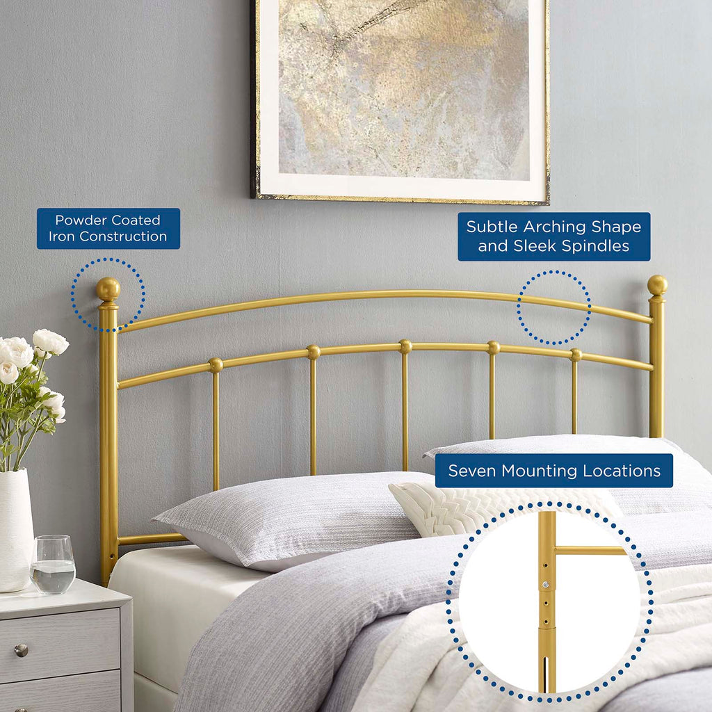 Abigail Metal Twin Headboard by Modway