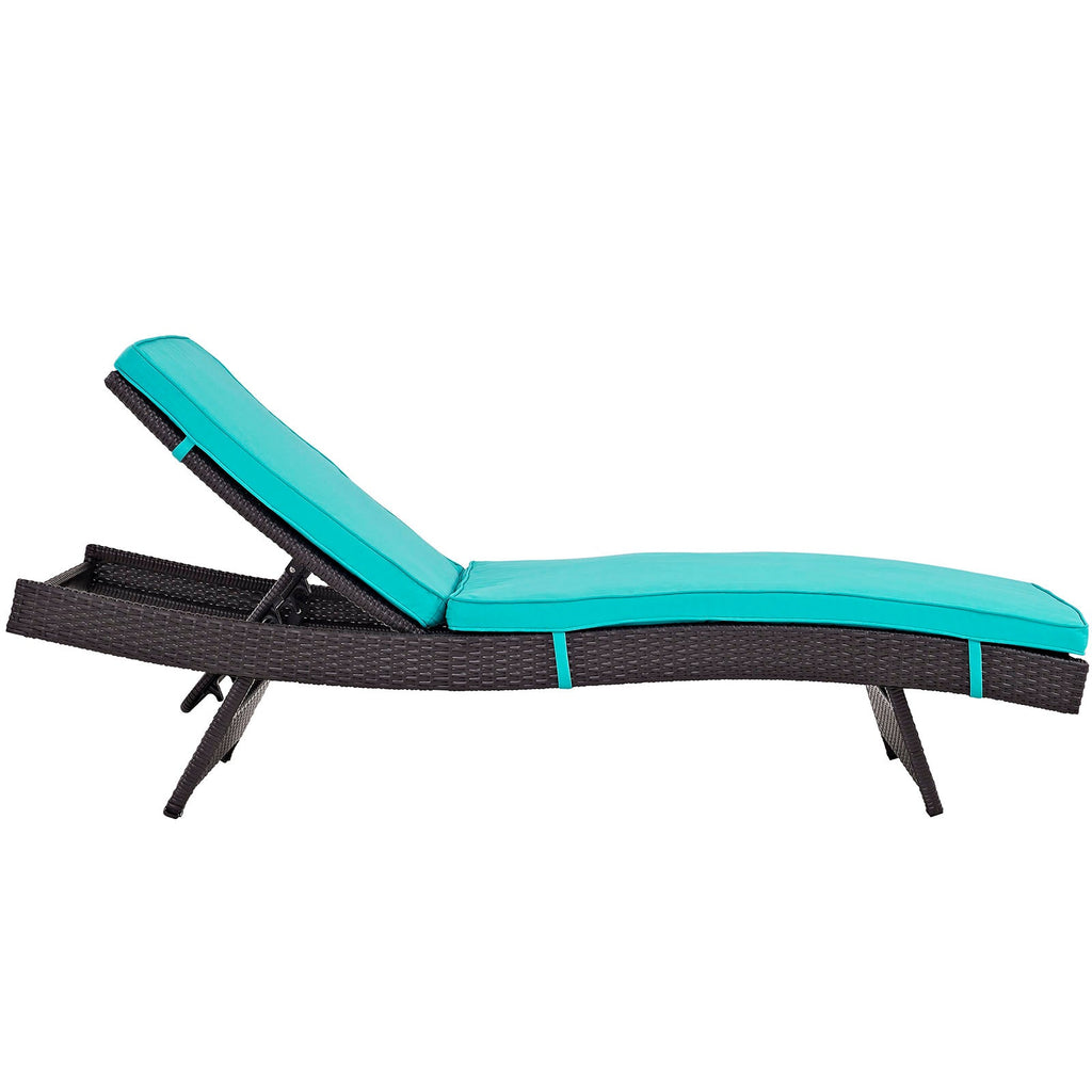 Convene Outdoor Patio Chaise Set of 6 by Modway