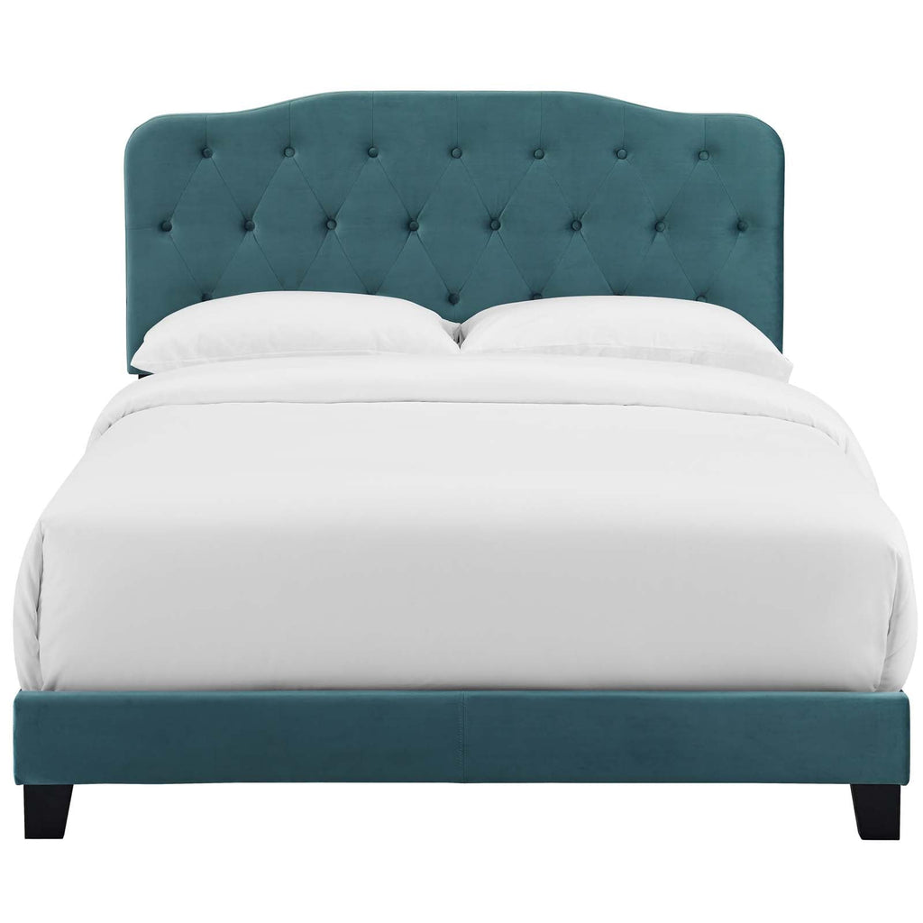 Amelia Performance Velvet Full Bed by Modway