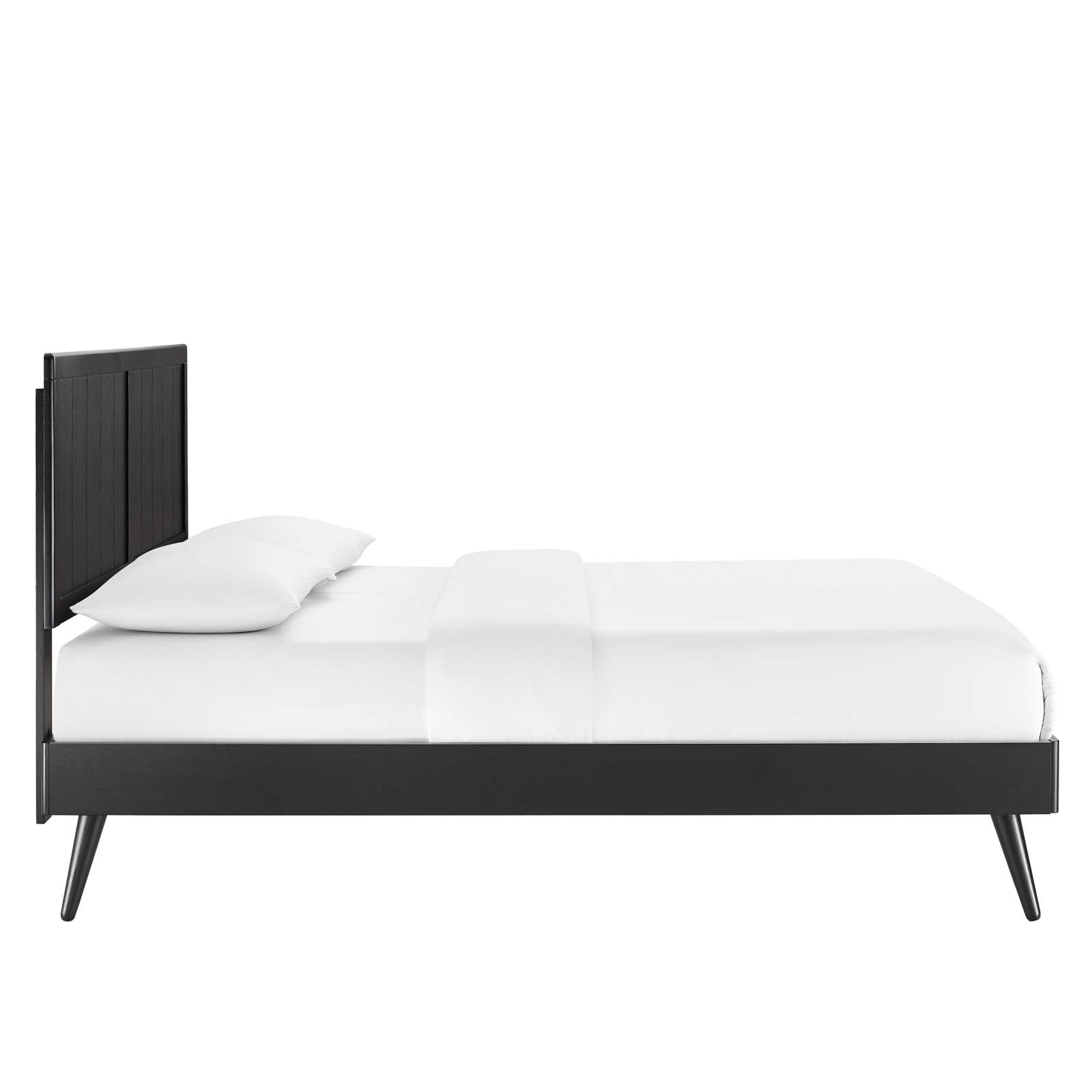 Alana Wood Queen Platform Bed With Splayed Legs by Modway