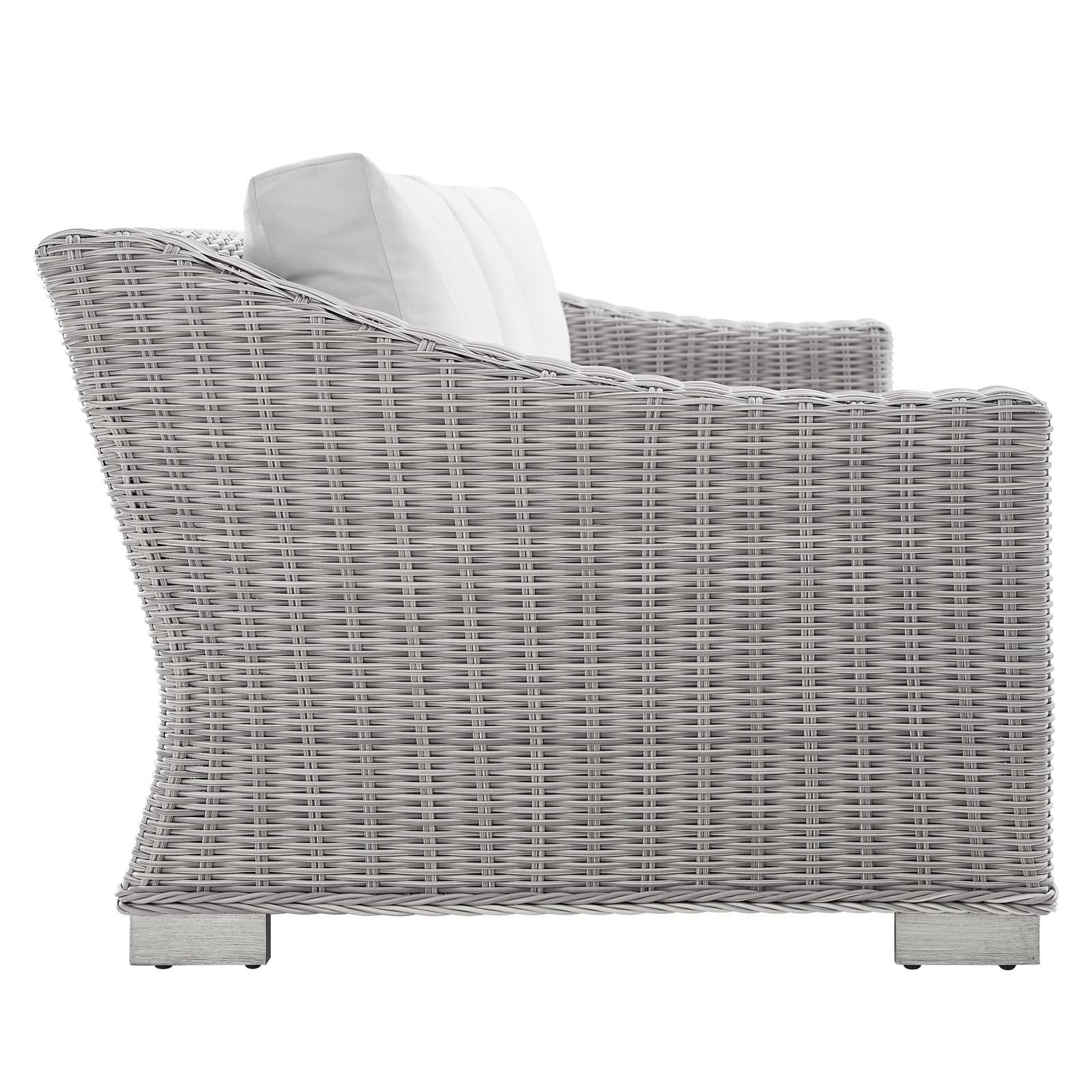 Conway Sunbrella¨ Outdoor Patio Wicker Rattan Sofa by Modway