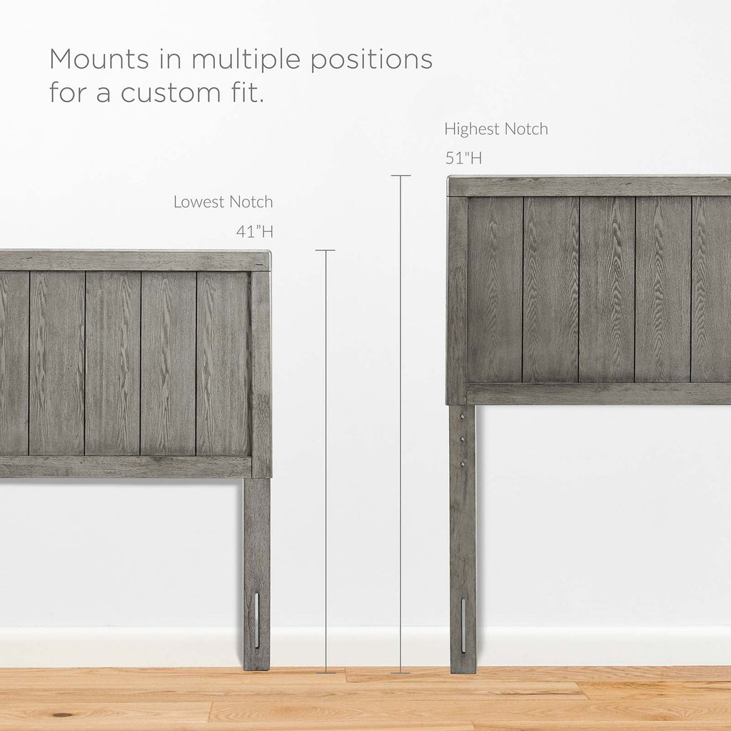 Alana Wood Full Platform Bed With Angular Frame by Modway