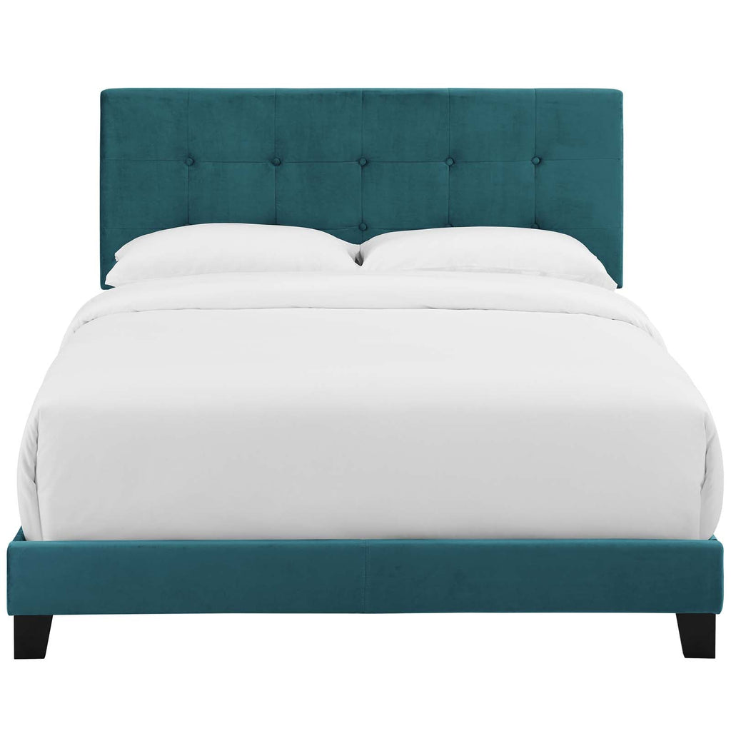 Amira Performance Velvet Full Bed by Modway