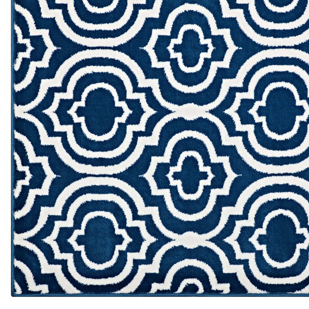 Frame Transitional Moroccan Trellis 8x10 Area Rug by Modway