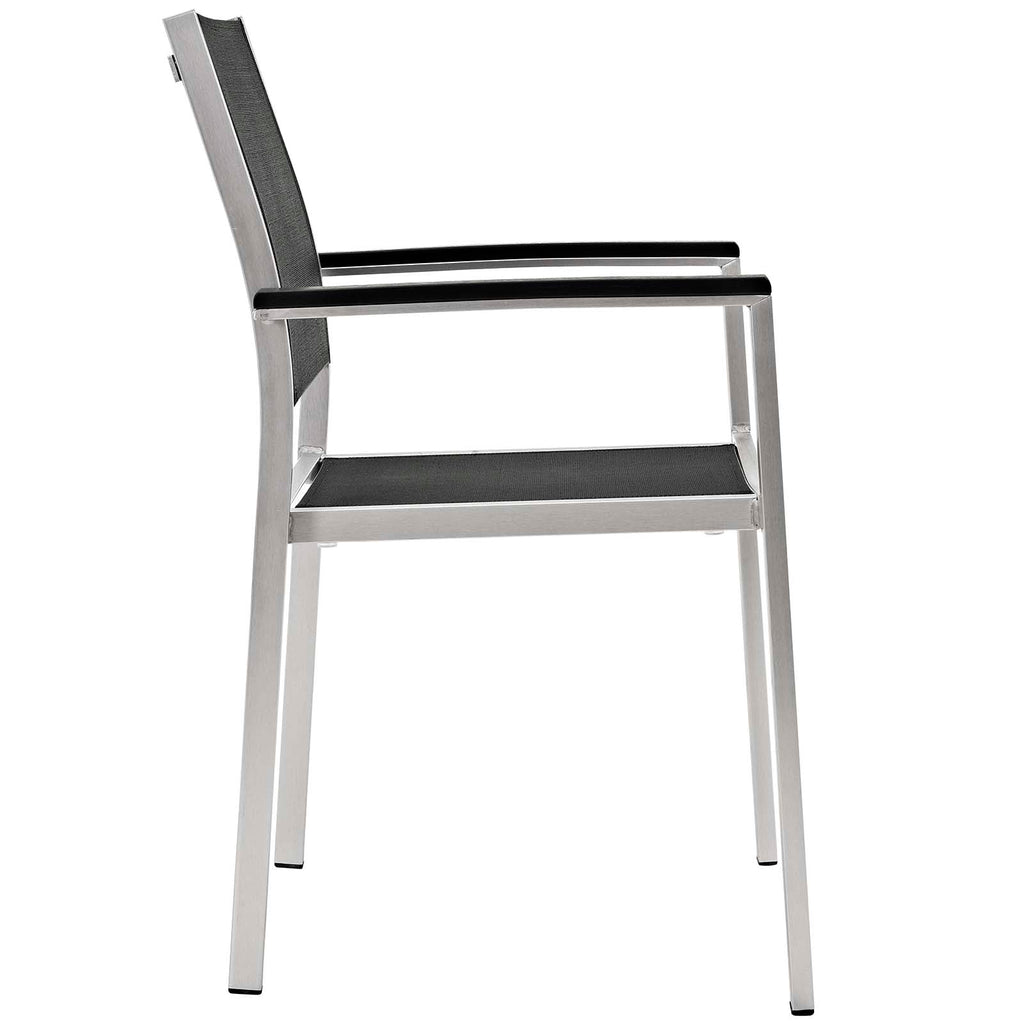 Shore 9 Piece Outdoor Patio Aluminum Dining Set by Modway