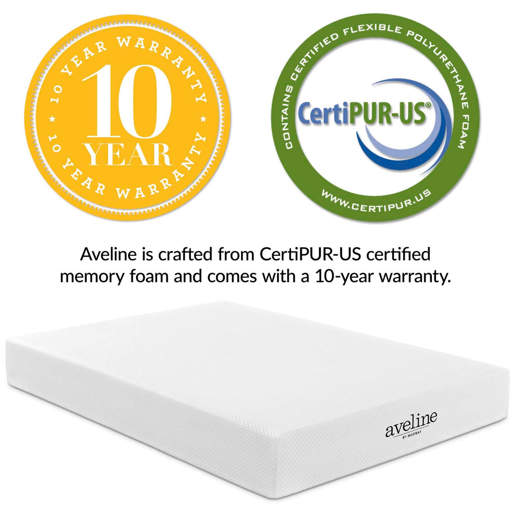 Aveline 10" Queen Mattress by Modway