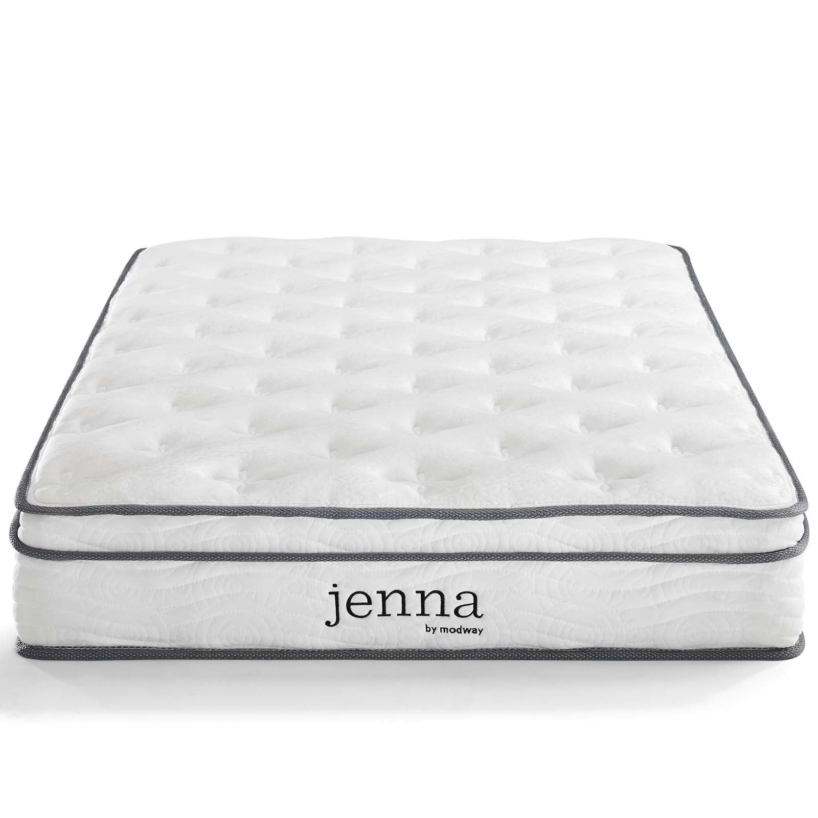 Jenna 8" Innerspring and Foam Narrow Twin Mattress by Modway