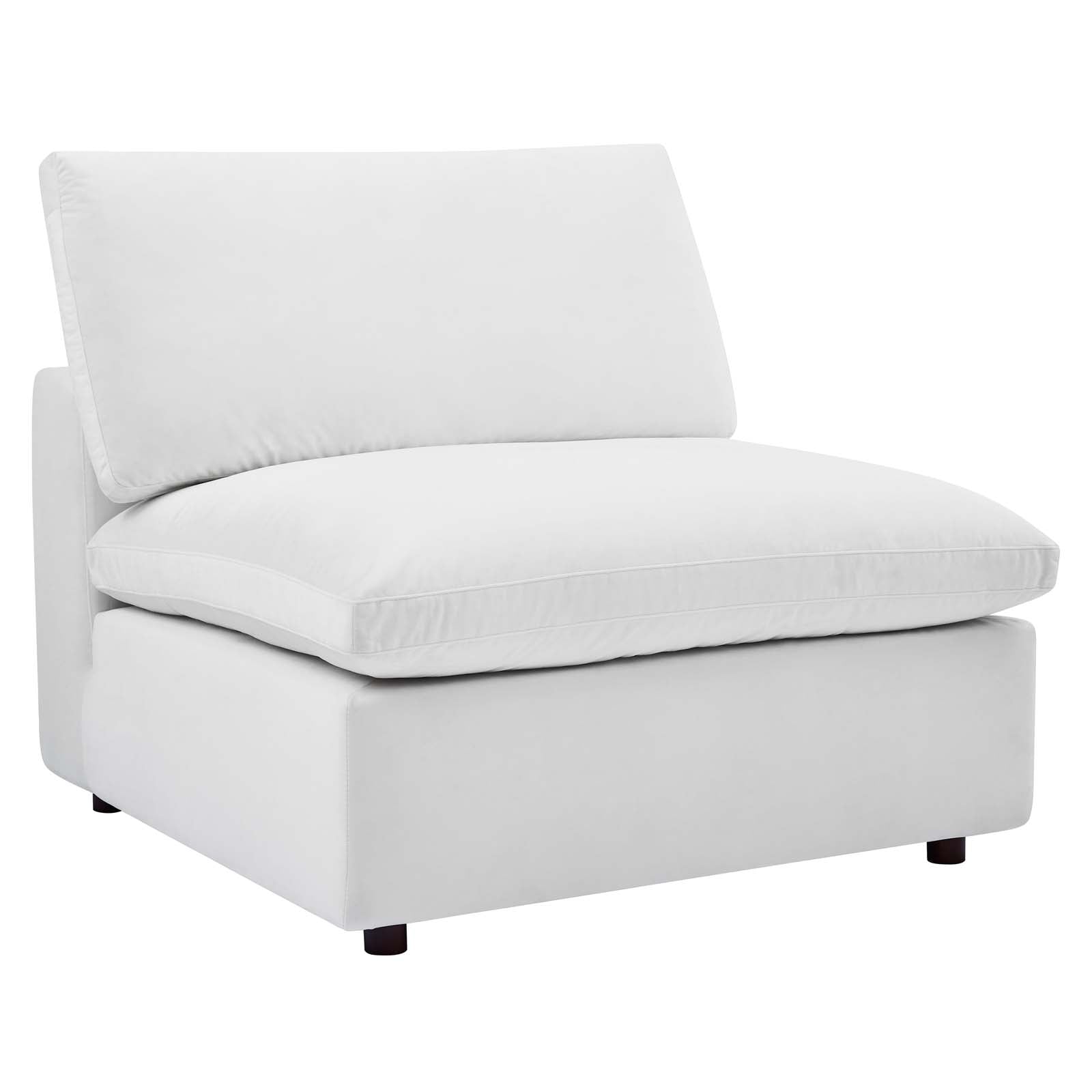 Commix 6-Piece Down Filled Overstuffed Performance Velvet Sectional Sofa by Modway