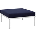 Harmony Outdoor Patio Aluminum Ottoman by Modway