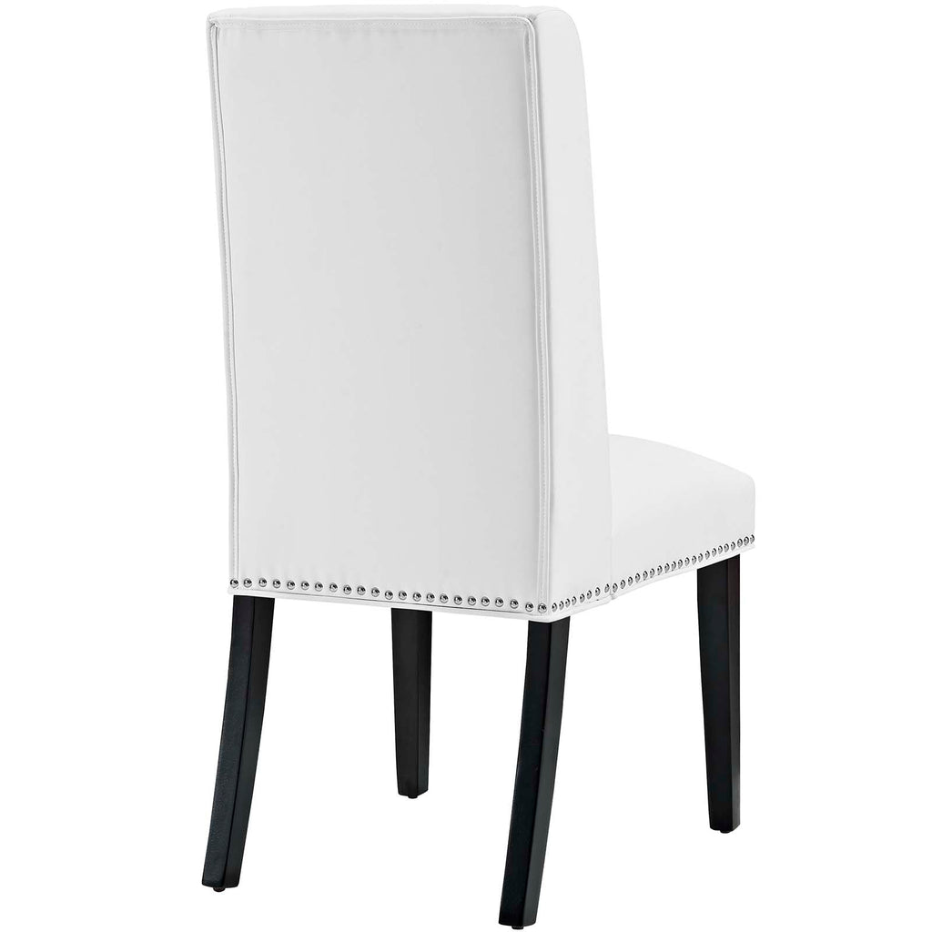 Baron Vinyl Dining Chair Set of 2 by Modway
