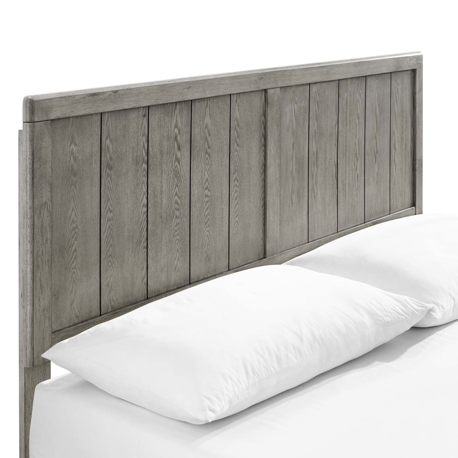 Alana Wood Full Platform Bed With Splayed Legs by Modway