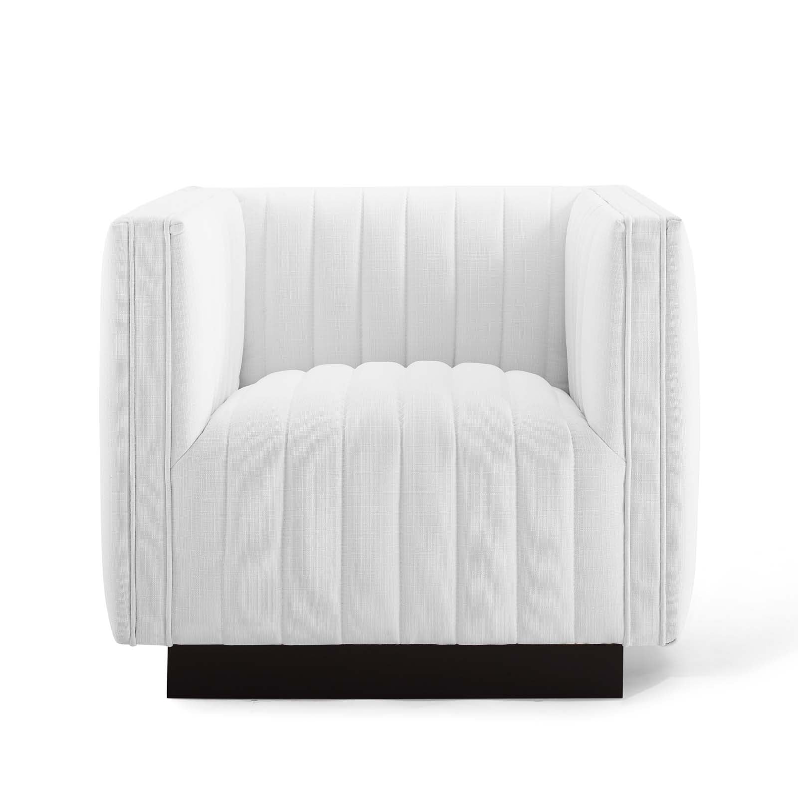 Conjure Tufted Upholstered Fabric Armchair by Modway