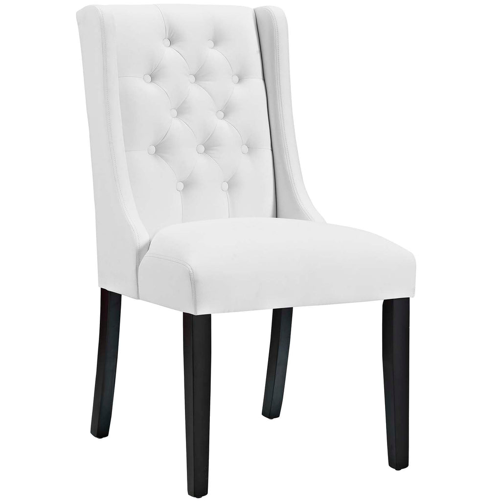 Baronet Vinyl Dining Chair Set of 2 by Modway