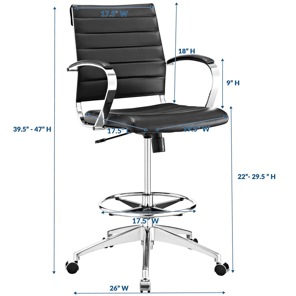 Jive Drafting Chair by Modway