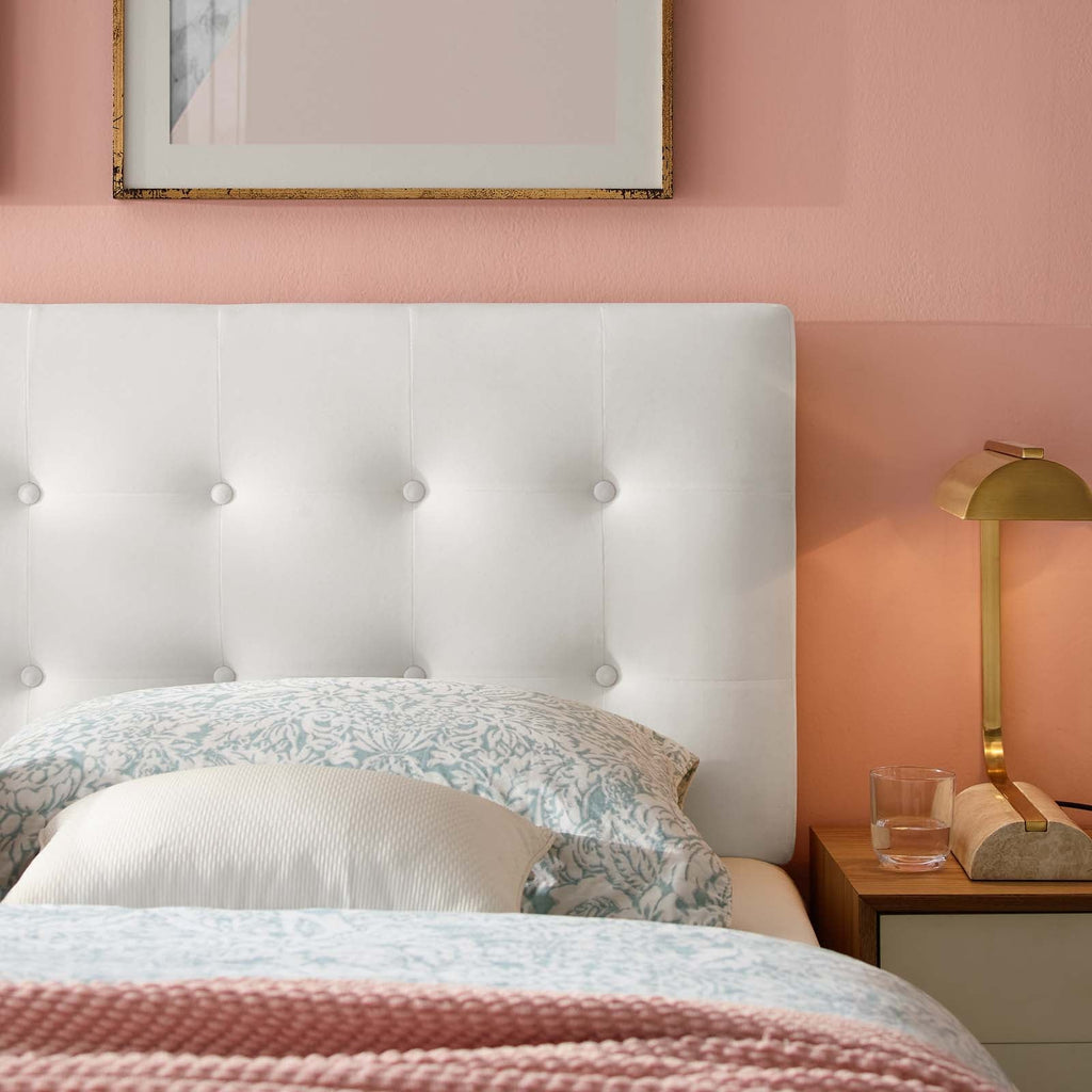 Emily Biscuit Tufted Performance Velvet Queen Headboard by Modway