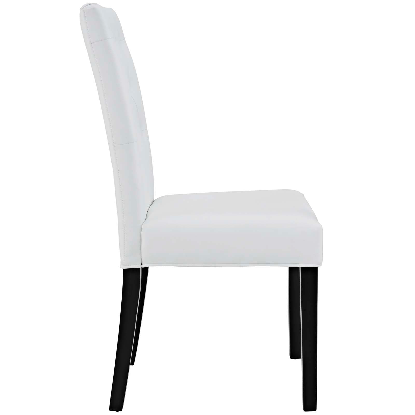 Confer Vinyl Dining Side Chair Set of 2 by Modway